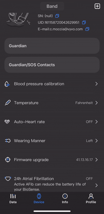 auto heart rate biosense band.gif