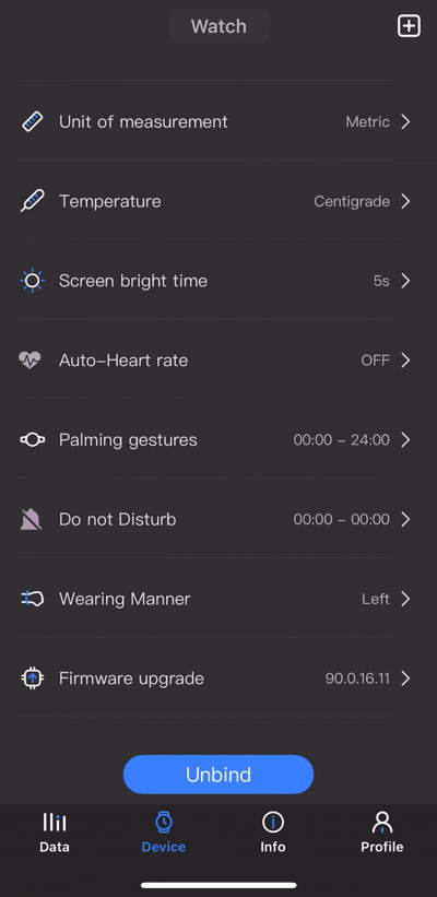Auto heart rate_biosense watch.gif